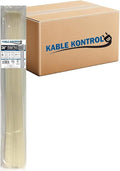 Kable Kontrol Cable Zip Ties Natural White 1, 50 Lbs Tensile Strength, Bulk Pack by KABLEKONTROL%C2%AE