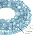 Zenkeeper About 180 Pcs Aquamarine Beads - Image 8