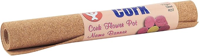 Hygloss Products Cork Roll - 2 mm Thick - 12" x 24" - Brown - 1 Qty - Image 4