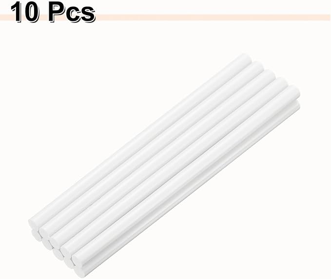 HARFINGTON 10pcs Hot Glue Sticks 0.43" Dia x 9.84" Long EVA Mini Hot Melt - Image 3