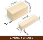 BeaverCraft Basswood Carving Blocks 7PCS Whittling Wood Kit - Image 3