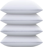 Piwaal Bed Pillows for Sleeping King Size Set of 4, Down Alternative Filling by Home