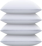 Piwaal Bed Pillows for Sleeping Queen Size Set of 4, Down Alternative Filling by Home