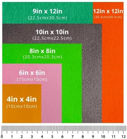 FabricLA Acrylic Felt Sheets for Crafts - Image 3