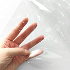 HYANG Transparent PVC Super Clear Holographic Vinyl Sheets 1 Roll 11.8''x47'' - Image 2