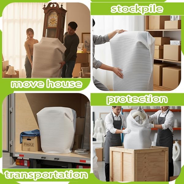 10 Pack 18x22in Cushion Foam Pouches Moving Packaging Supplies Shockproof | - Image 7