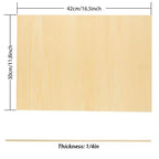8 Pack Basswood Sheets for Crafts - Image 2