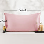 King Satin Pillowcase for Hair 2pc, Similar to Silk Pillow Cases, Easier Care - Image 6