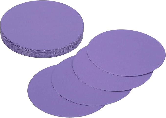 MECCANIXITY 24 Pcs Circle Card Stock, 2 Inch Round Cutouts Paper Thick by MECCANIXITY