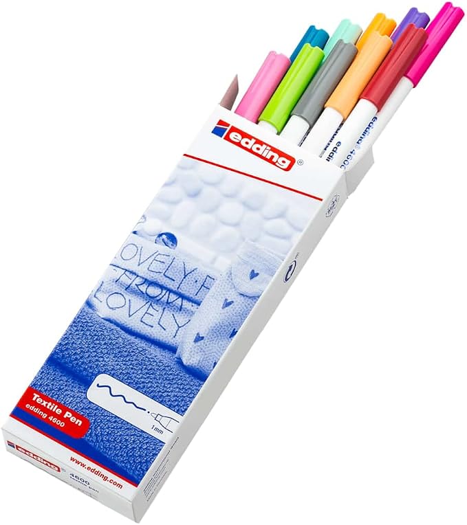 edding 4600 Textile Pen - Image 4