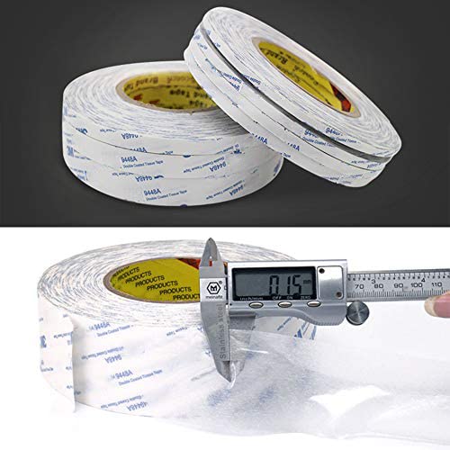Double Coated Tissue Tape 9448A 0.75”x 32.8 Ft White | Craft DIY Tape - Image 4