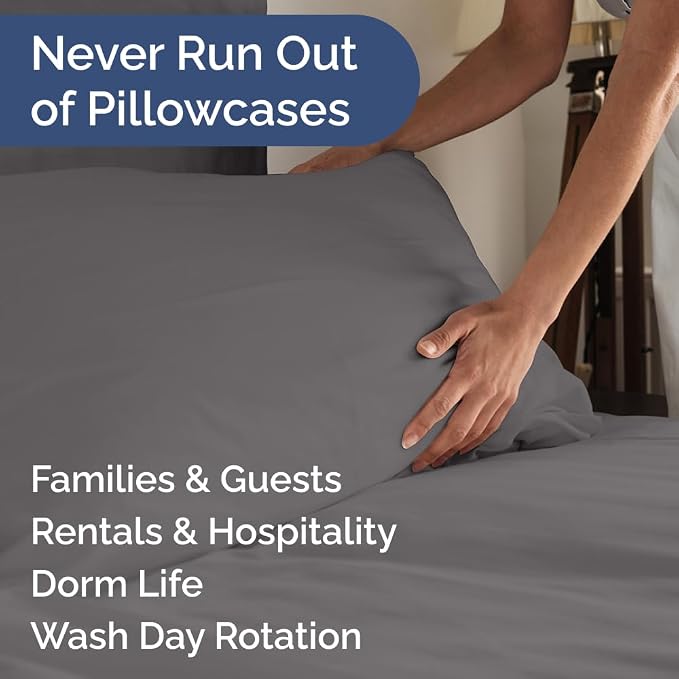 King Pillow Cases Set of 10 - Image 5