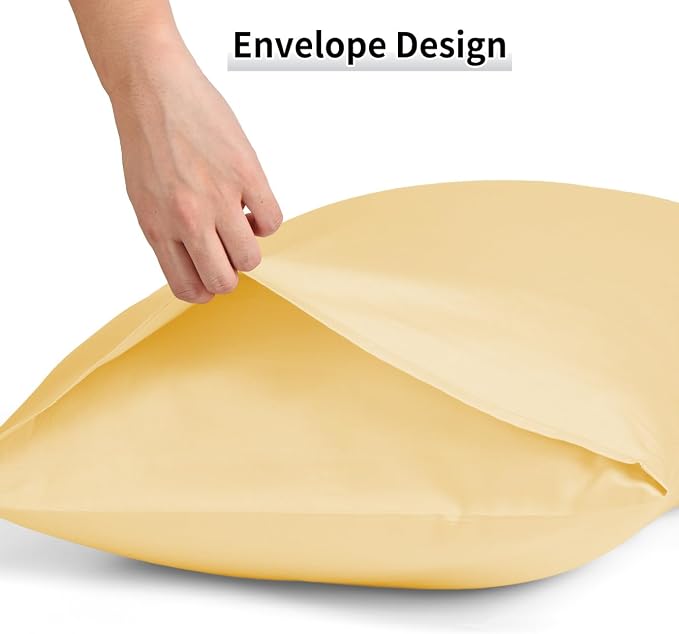 Warmstar Cotton Body Pillow Cover 1 Pack, 600 Thread Count Body Pillow case - Image 4