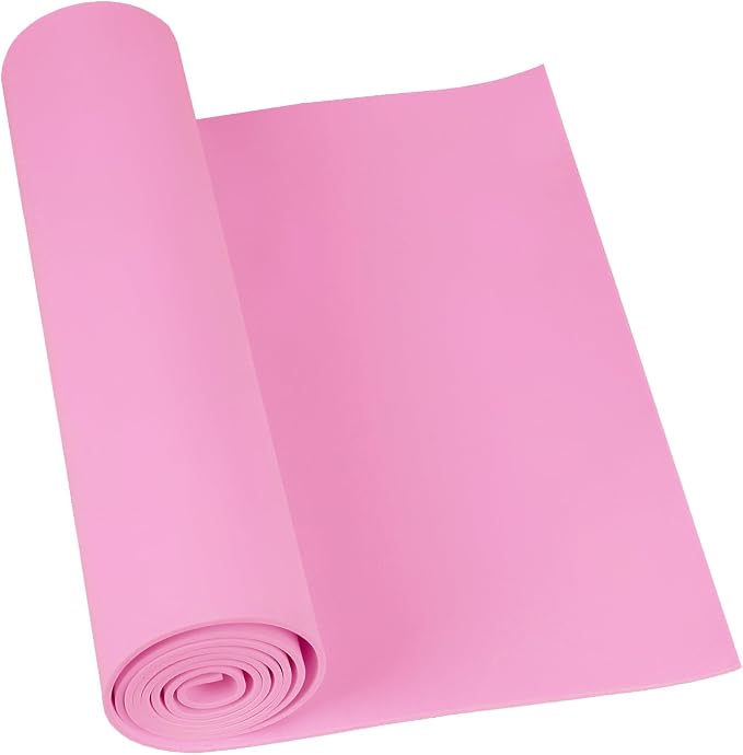 Do²ping Pink Eva Foam Sheets roll, 2mm eva Craft Foam 49''x13.5'' High Density by Do%C2%B2ping