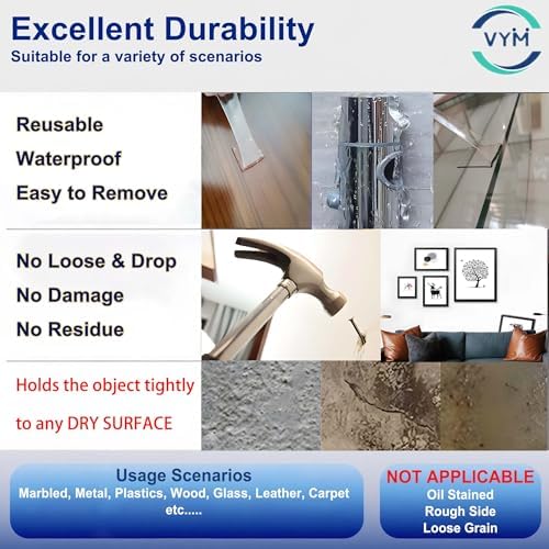4Rolls Thicker 2mm, Nano Double Sided Mountinging Heavy Duty Tape, 2 Sides - Image 6