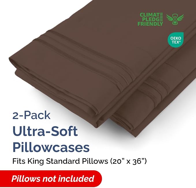 King Standard Pillow Cases Set of 2 - Image 2