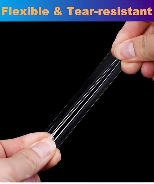 Ultra-Thin Double Sided Adhesive Tape 1.5Inch x 66Ft Transparent Sticky Tape - Image 6
