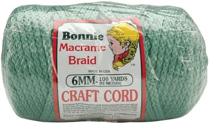 Bonnie Macrame Craft Cord 6mmX100yd by PepperellCrafts