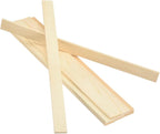 MECCANIXITY 10Pcs Wood Strips Slats, 3/16" x 7/8" x 12" Thin Wood Sticks Flat by MECCANIXITY