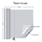 HTVRONT Gray Permanent Vinyl Roll - Image 4
