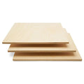 6 mm Baltic Birch Plywood 1/4 x 24 x 24 Inch, Box of 12 B/BB Grade Craft Wood by Woodpeckers