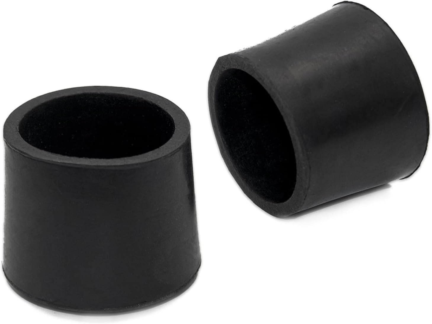 Flyshop Furniture Table Covers Non-Slip Heavy Duty Rubber Leg Tips Chair Leg Caps Floor Protectors Round Black 4PCS Size 38mm, 1-1/2"