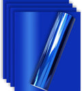 Royal Blue Foil HTV Heat Transfer Vinyl by TvinylWarehouse