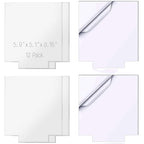 Acrylic Sheet Clear Cast for LED Light Base | Square Blanks DIY Laser Cutting by Senbota