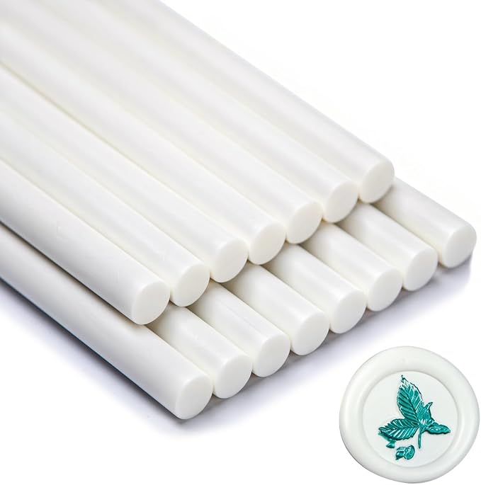 Wax Seal Stick, 15 Pieces Glue Gun Wax Seal Sticks by Zifospy