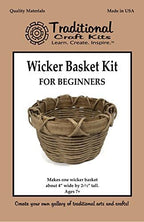 Traditional Craft Kits Beginner Basket Weaving Kit Set of 6 | DIY Basket Making - Image 11