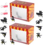 YARNOW 2Set DIY Puppet Theater Craft Interactive Shadow Puppets Kit - Image 9