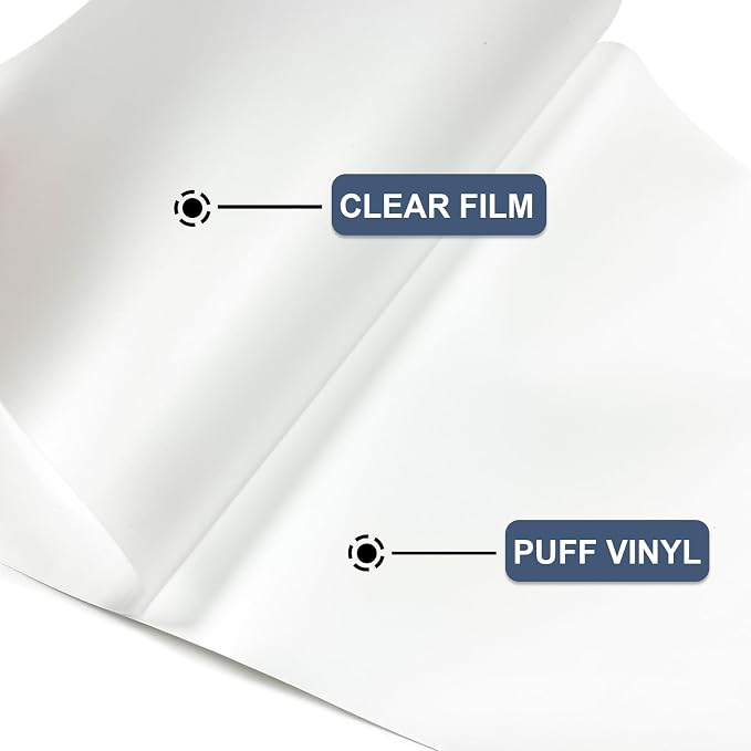 Iron on 12in X 10in 20pcs, HTV Heat Transfer Vinyl | HTV Easy to Cut & Weed - Image 3