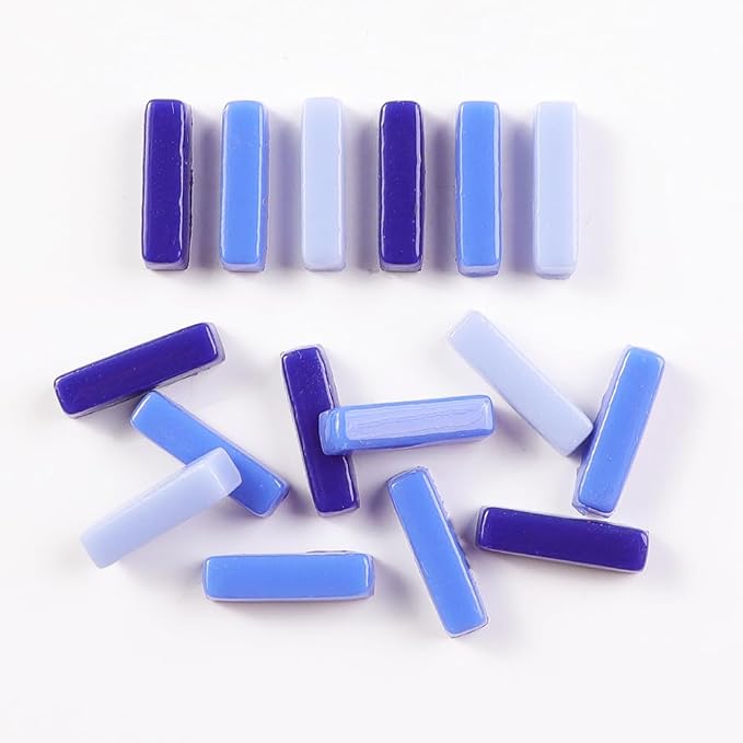 1 LB 5x20mm Glass Strips Mosaic Tiles - Image 3