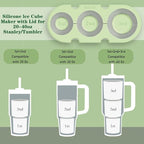 Silicone Ice Mold for Stanley Cup 30 40oz, Tumbler Ice Maker | Easy Fill and - Image 4