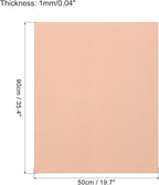 MECCANIXITY EVA Foam Sheets Nude 19.7 Inch x 35.4 Inch 1mm Thick Crafts Foam - Image 2