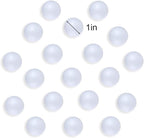 DIYASY 100 Pcs Mini Craft Foam Balls, 1Inch Mini Foam Balls - Image 2