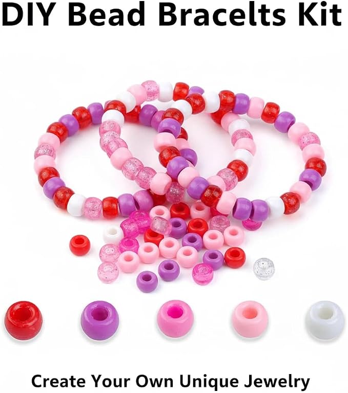 HardyGuo Boxed Pony Beads Rainbow Kandi Beads - Image 8