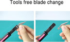 Nova Precision Craft & Hobby Knife, Premium Safety Cutter - Image 4