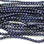 Zenkeeper 108 Pcs Blue Goldstone Beads - Image 3
