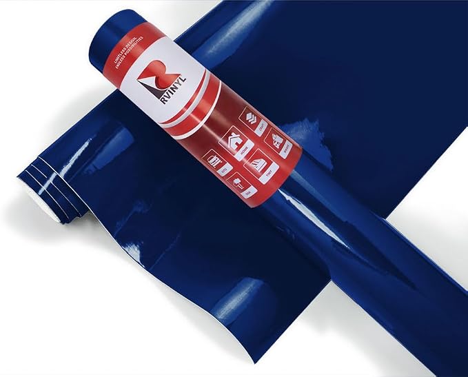 3M Light Navy Adhesive Craft Vinyl 12in x 10ft by Rvinyl