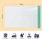 Turquoise Puff Vinyl Heat Transfer - Image 2