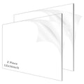 2 Pieces 1/8" Thick Acrylic Sheets, Plexiglass Sheets, Photo Frames by ADTDA