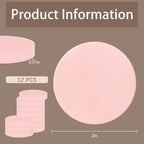 12Pcs Round Linoleum Blocks for Printmaking, 2x2in Premium Rubber Stamps - Image 2