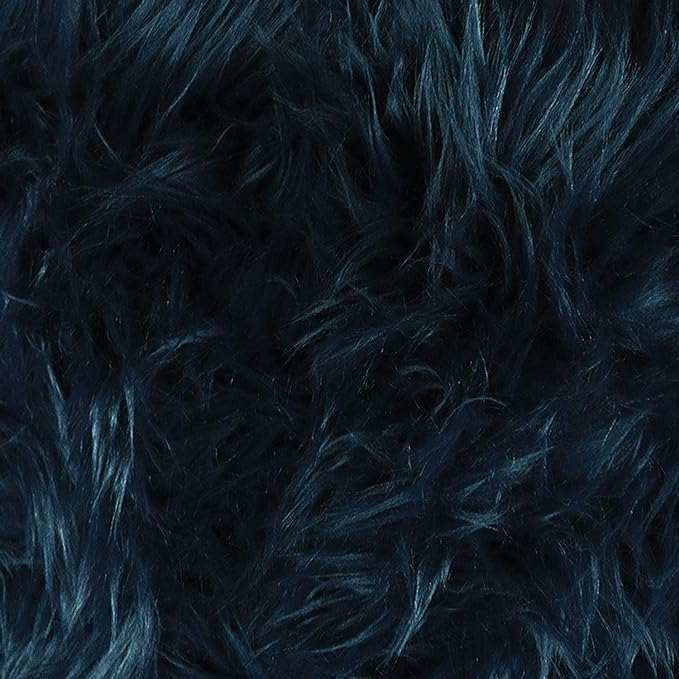 Faux Fake Fur Long Pile Luxury Shaggy/Craft, Decorations / 60" Wide/Sold by The by FabricEmpire