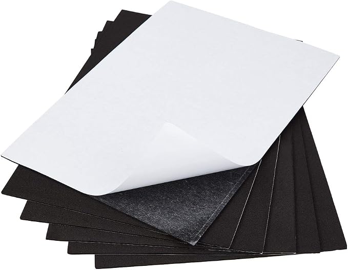 BENECREAT 10PCS 2mm Thick Self-Adhesive Foam Sheet 8.3x11.8" Insulation Foam - Image 5