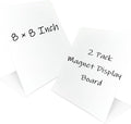 2 Pack Metal White Magnet Display Board by Unknown