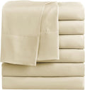 FreshCulture King Flat Sheets Only, Soft Microfiber Bedding Sheets by FreshCulture