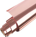 Gatichetta Metallic HTV 12" X 6ft Heat Transfer Vinyl Roll Rose Gold Foil Iron by Gatichetta