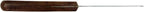 HTS 316S7 7" Small Wood Handle Stainless Steel Palette Knife - Image 2