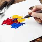 5 Pieces Painting Knives Stainless Steel Spatula Palette Knife Oil Painting - Image 5